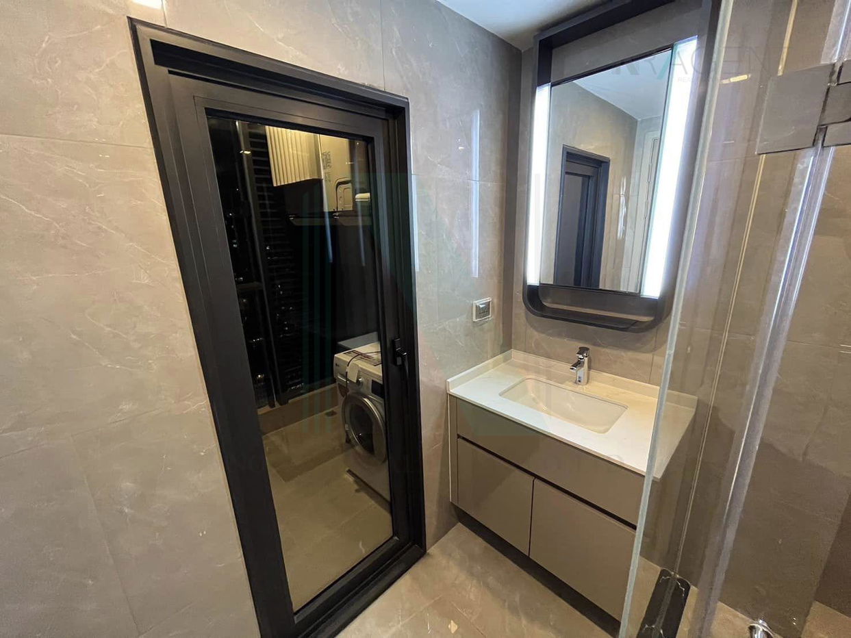 picture 🚩 For rent condo ONE 9 FIVE ASOKE - RAME 9 Building ฺB, Floor 27,2 bed room, Room size 58 sqm - 1/8