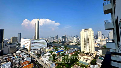 Condos for rent : 2-BR Condo at The Light House Sathorn–Chareonnakorn near BTS Krung Thon Buri (ID 2055809)