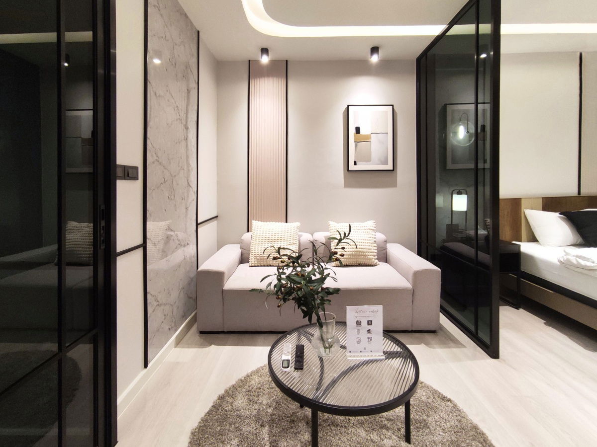 picture 🟢For Rent🟢City Living Ratchada, beautiful room, fully furnished, 📱ADD LINE @nathong97 (reply ⚡ 24 Hr) P453 - 7/26