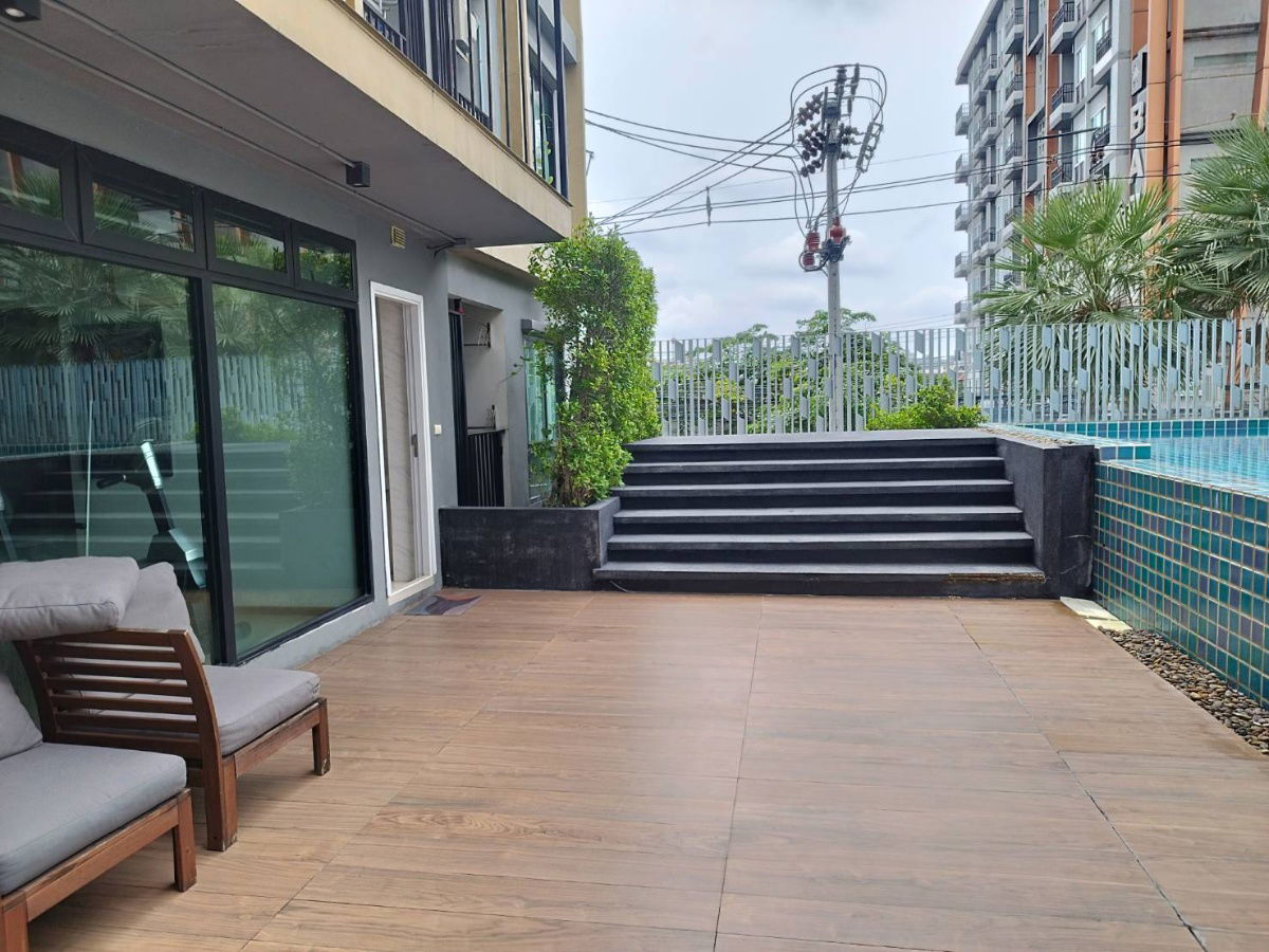 picture Condo for rent HI Lat Phrao 130, size 30 sqm., price 9,500 baht, call 0894282491, Line ID: jeabmona - 37/52