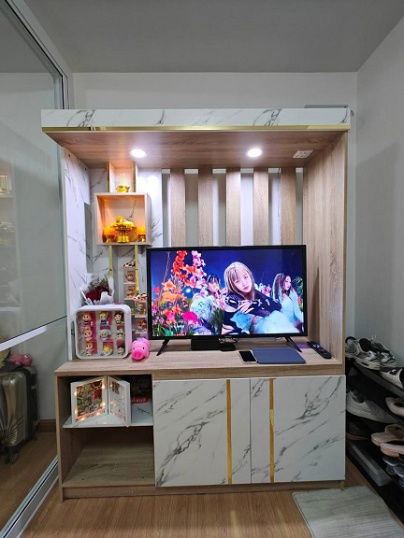 รูป กั้นห้องนอน คอนโด ศุภาลัย เวอเรนด้า รัตนาธิเบศร์ มี 1 ห้องนอน 31 ตรม. ชั้น 28 ของครบ เพียง 7,500 บาท เท่านั้น - รูปที่ 7/11