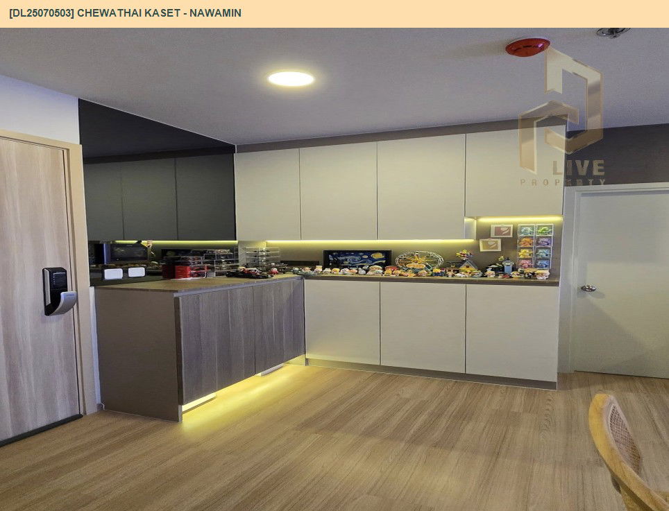 picture DL25070503 Condo for rent, Chewathai Kaset - Nawamin near -, ready to move in, call urgently 0656133286 LineID @655ebbvc - 5/10