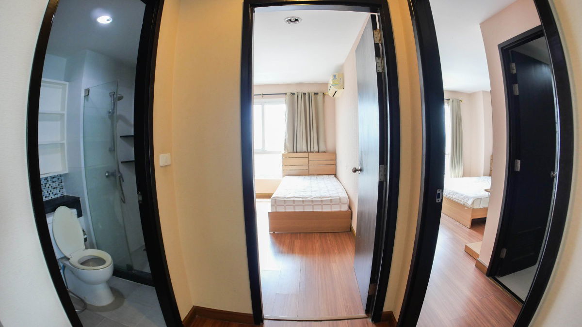 รูป ให้เช่าคอนโด2ห้องนอน 56ตร.ม ห้องใหญ่ ติดถนนรัชดา  - รูปที่ 20/22
