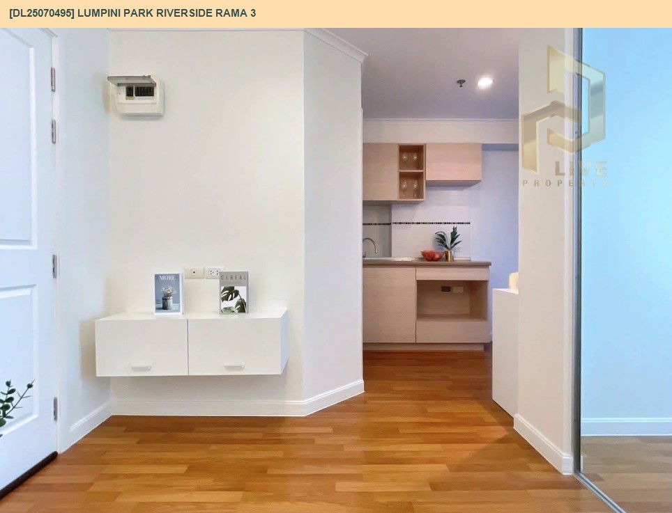 picture DL25070495 Condo for rent, Lumpini Park Riverside Rama 3 near -, ready to move in, call urgently 0656133286 LineID @655ebbvc - 8/9