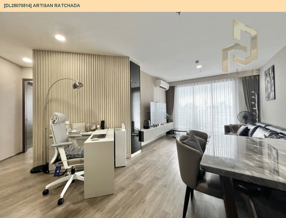 picture DL25070514 Condo for rent, Artisan Ratchada near MRT ศูนย์วัฒนธรรม, ready to move in, call urgently 0656133286 LineID @534wlwof - 2/18