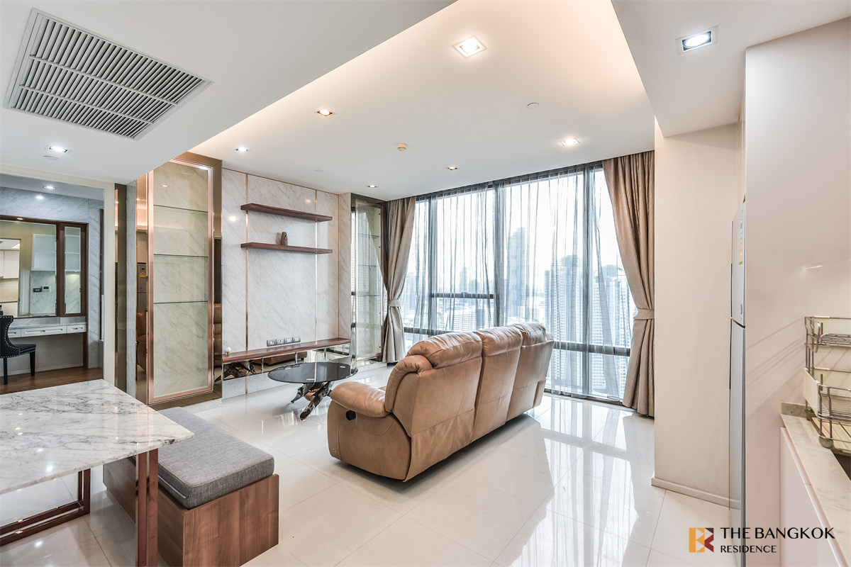 รูป คอนโด Luxury ทำเลใจกลางเมือง เดอะ แบงค็อค สาทร ใกล้ BTS สถานีสุรศักดิ์ - รูปที่ 7/10