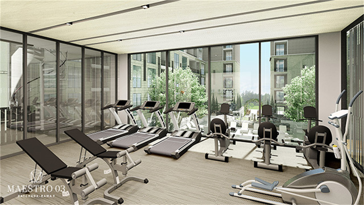 รูป สะดวกสบายกับไลฟ์สไตล์สุด Luxury มาเอสโตร 03 รัชดา – พระราม 9 - รูปที่ 3/9