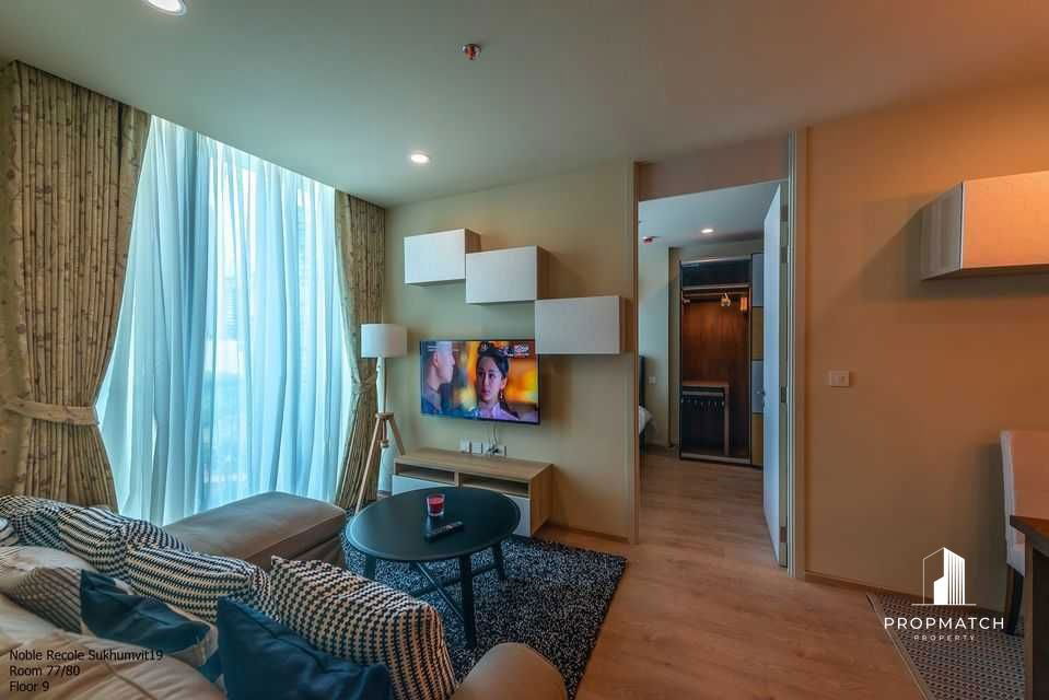 รูป ✨Flash Deal ✨NOBLE Recole Sukhumvit 19 (2 Bed 2 Bath 62.22 SQM.) พร้อมอยู่ ! เพียง 50,000 บาทต่อเดือน Tel.0981315848 @propmatch - รูปที่ 1/6