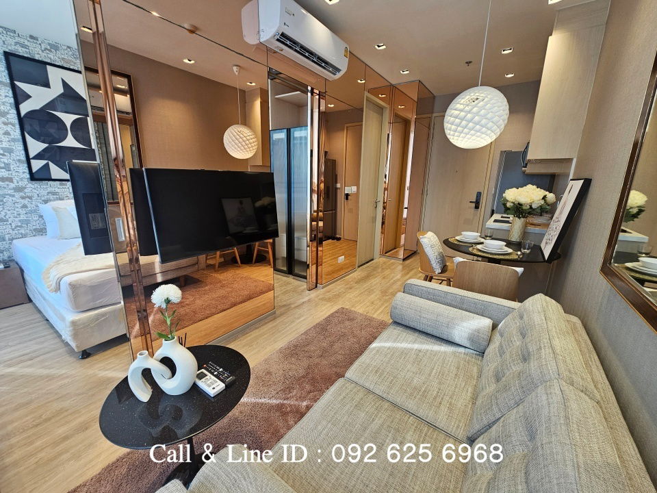 picture For rent 🏠 Noble State 39 Condo ✨ Very beautifully decorated 🏠 1 bedroom, 1 bathroom 🚆 Ready to move in, near BTS Phrom Phong Station - 1/19