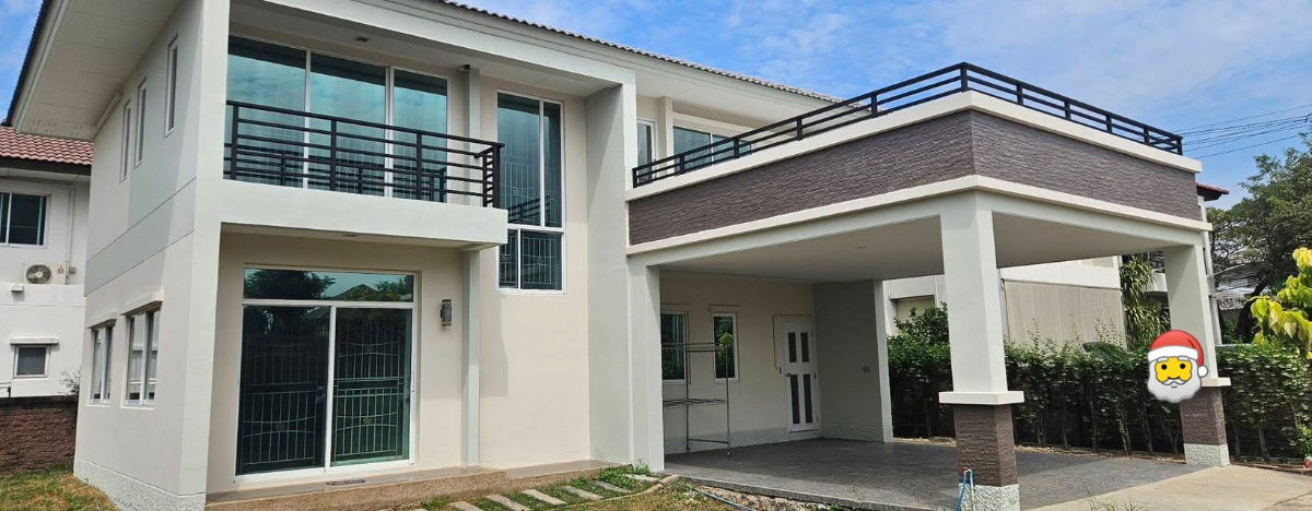 รูป 🏡 บ้านเดี่ยวให้เช่า คาซ่าวิลล์ รามคำแหง-วงแหวน บ้านหลังใหญ่ สงบ ร่มรื่น พร้อมอยู่ ทำเลดีใกล้รถไฟฟ้าสายสีส้ม  - รูปที่ 1/18