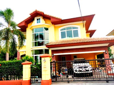 Houses for rent วิทยาลัยการปกครอง : Pets allowed, 2-storey detached house for rent, Phatsar Village 4, Rangsit, Khlong 3,  Pathum Thani Province