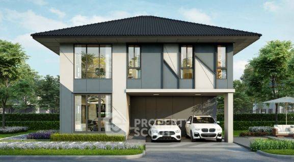 ขายบ้านเดี่ยว : บ้าน 4-ห้องนอน ที่ สราญสิริ ศรีวารี 2 ใกล้ ท่าอากาศยานสุวรรณภูมิ (ID 1501803)