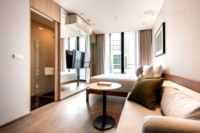 Condos for rent The Emquartier : 🔺 For Rent Condo PARK 24 PHASE 2 Building 6, Floor 16,Studio, Room size 29 sqm