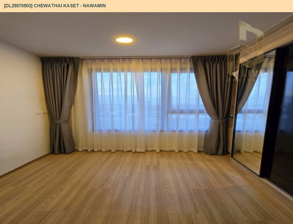 picture DL25070503 Condo for rent, Chewathai Kaset - Nawamin near -, ready to move in, call urgently 0656133286 LineID @655ebbvc - 7/10