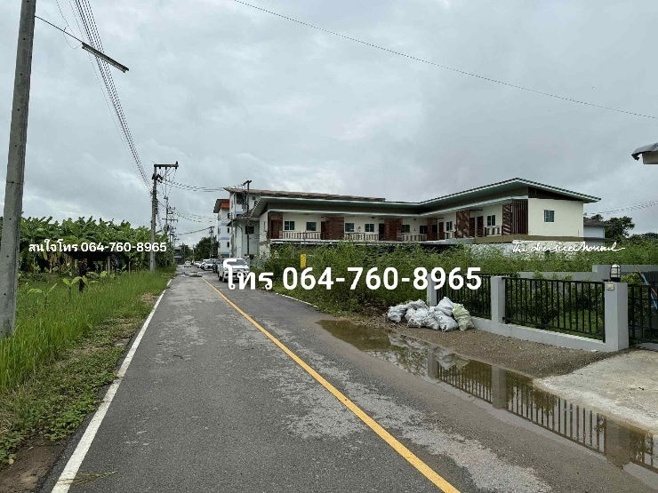รูป ขายที่ดินกลางเมืองบ้านดู่ ไฟฟ้า น้ำประปา ถนนคอนกรีตกว้าง 8 เมตร - รูปที่ 1/7