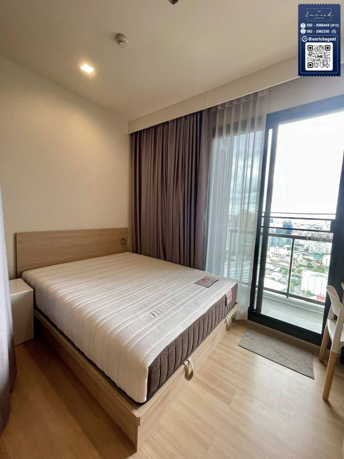 picture 💙For rent M Jatujak, new room, fully furnished, never rented out, BTS Mo Chit, MRT Kamphaeng Phet💙 Call 092-8366444 Dao // Line id : @enrichagent - 5/8