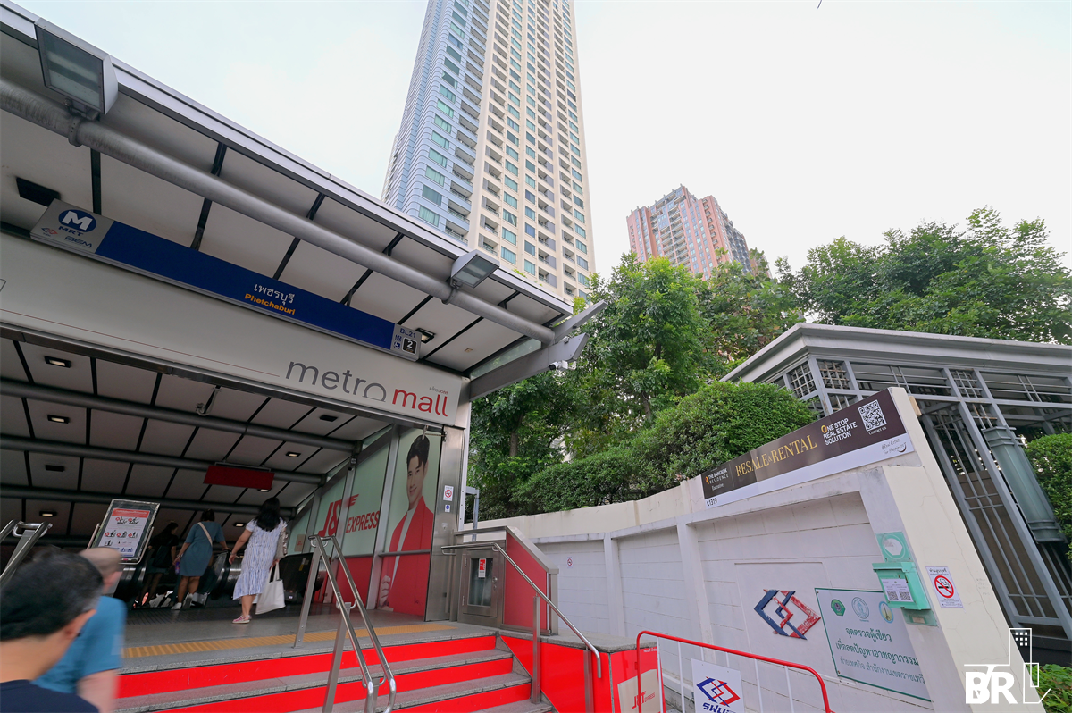รูป คิว คอนโด อโศก ใกล้ MRT สถานีเพชรบุรี เอกสิทธิ์แห่งความหรูหราบนทำเลเศรษฐกิจ - รูปที่ 8/9