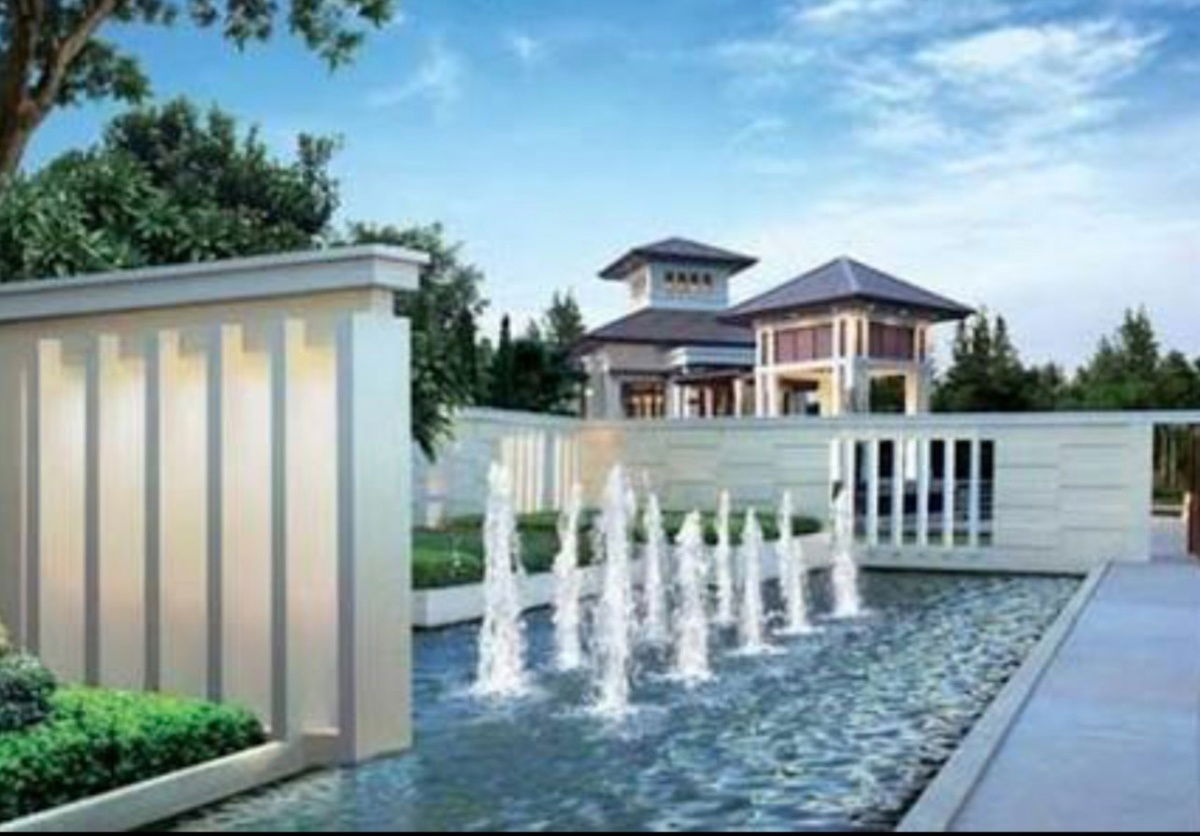 picture For Rent: 2-Storey Detached House at Nantawan Rama 9 – Onnut, 82 sq.wah. Beautiful, clean, green, and comfortable living environment - 2/19