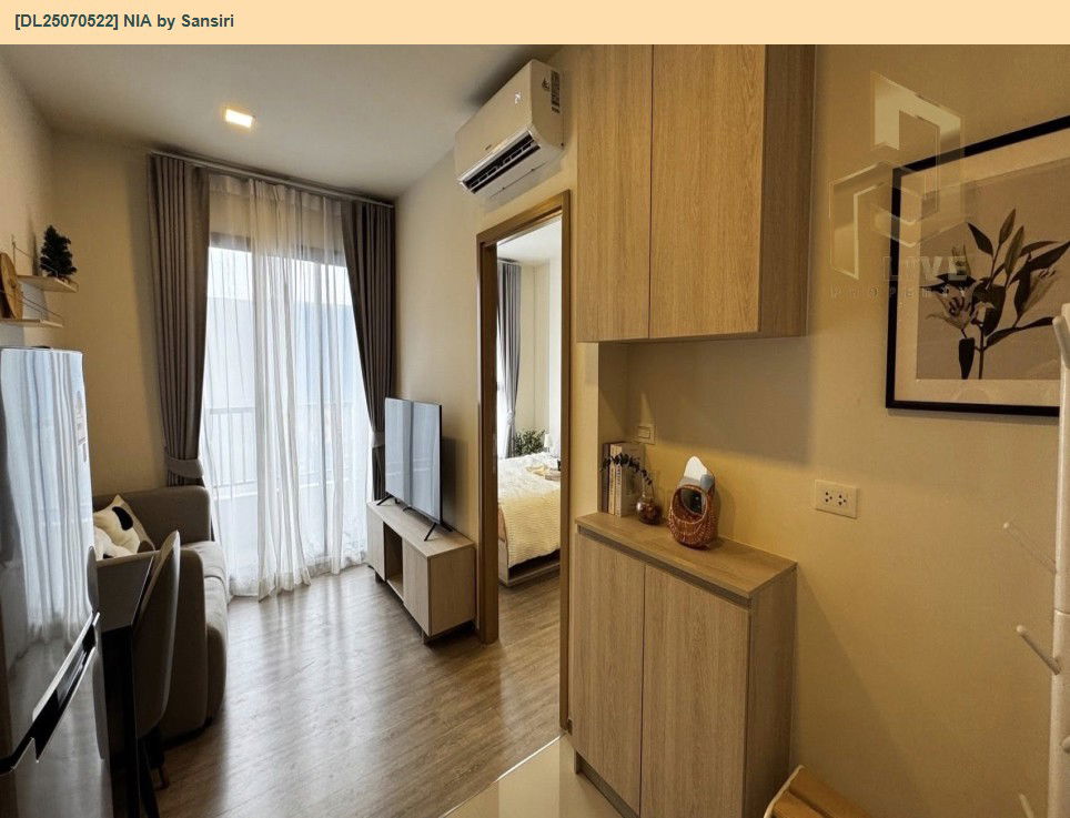 picture DL25070522 Condo for rent, NIA by Sansiri near BTS Phra Khanong, ready to move in, call urgently 0656133286 LineID @655ebbvc - 6/11