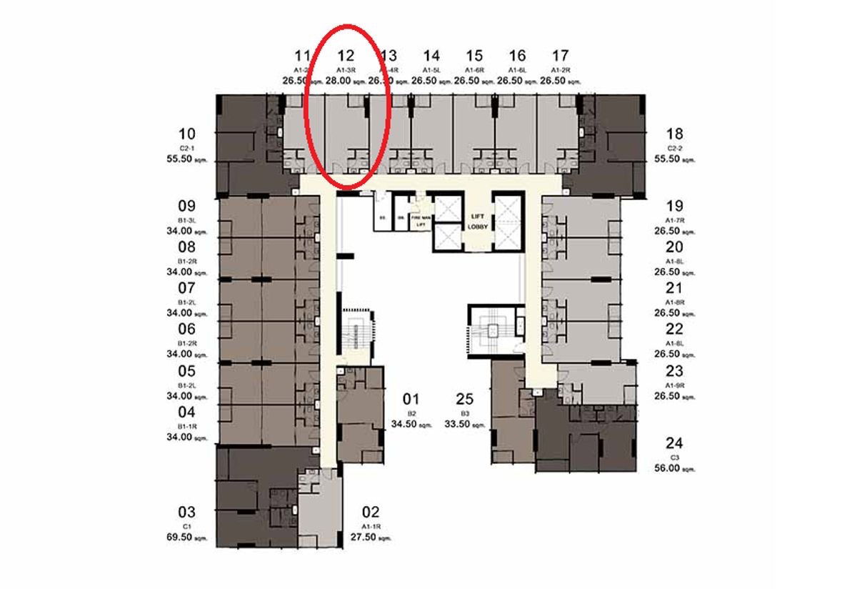 picture #S4118 For Rent Ideo Sathorn-Wong Wian Yai - 16/16
