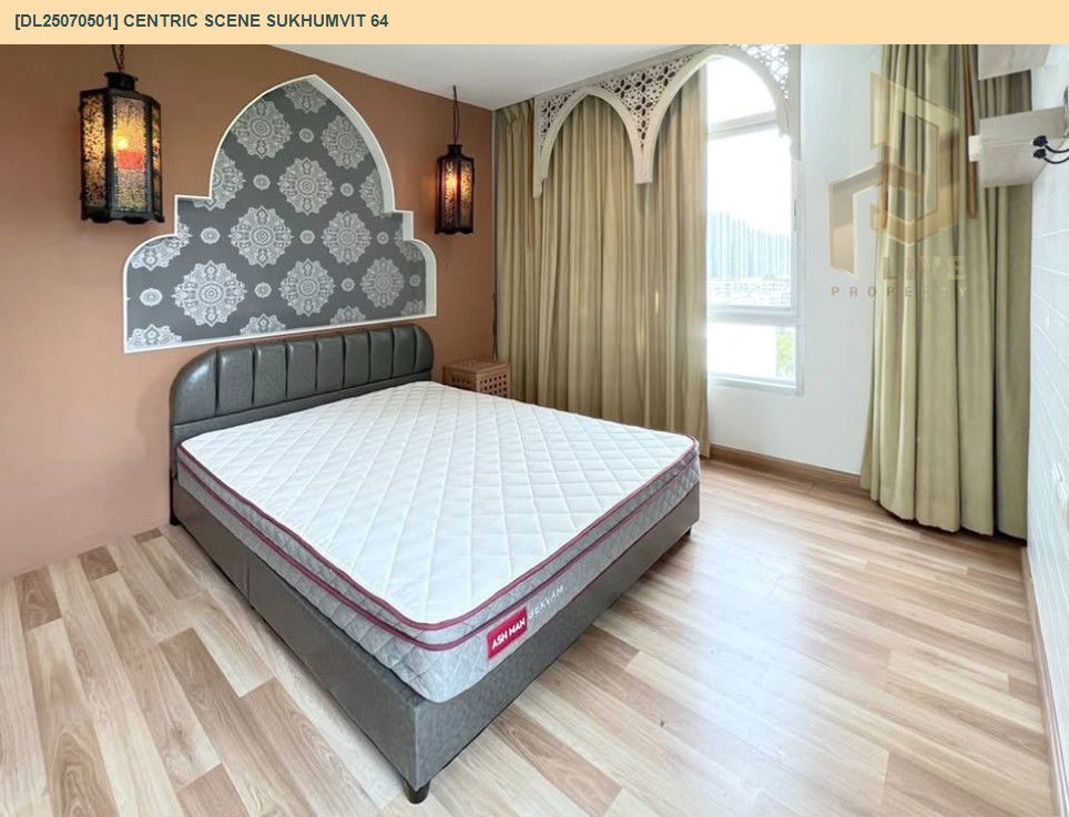 picture MDL25070501 Condo for rent, Centric Scene Sukhumvit 64 near BTS Udom Suk, ready to move in, call urgently 0656133286 LineID @534wlwof - 3/8