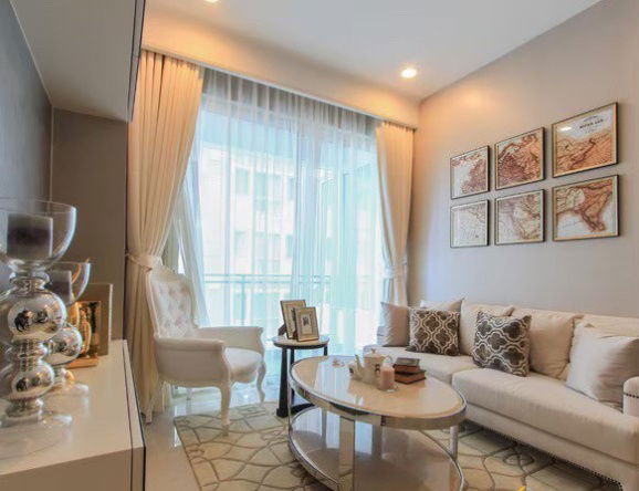 picture LTH12813 - Condo for rent at Q Langsuan Size 84 sqm. 2 beds 2 baths Near BTS Chidlom Station ONLY 75K/Month - 1/9
