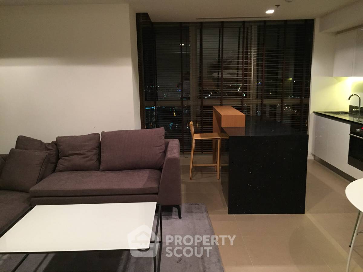 picture 2-BR Condo at The River Condominium near BTS Saphan Taksin (ID 514323) - 2/7