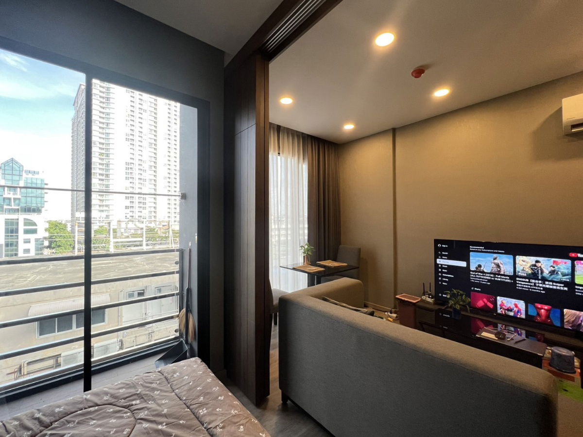 รูป ให้เช่า คอนโด เดอะ ทีค รัชดา 19 ใกล้ เอ็มอาร์ที รัชดา *ห้องสวย* ที่ Line: @homefinder - รูปที่ 3/11