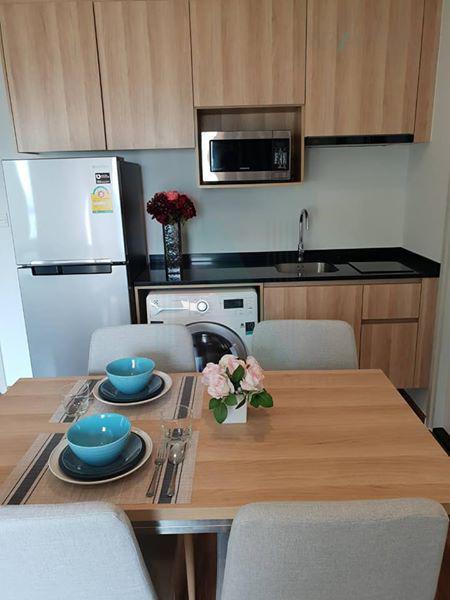 picture 🎉 For Rent Condo NOBLE REVOLVE RATCHADA 2 Building 1, Floor 37,2 bed room, Room size 40.00 sqm - 7/8
