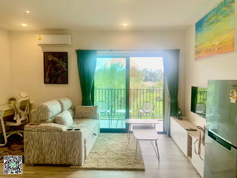 🔑Rent🔑 Condo Title Residencies🔴✅ (Naiyang-Phuket) เดอะ ไทเทิ้ล เรสซิเดนซีส์ (ในยาง-ภูเก็ต) 45.08 sq.m.  Big Room Special Size