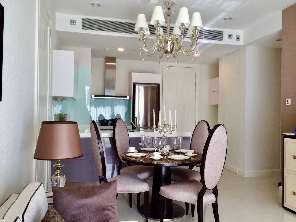 picture LTH12811 - Condo for rent  at Q Langsuan Size 84.85 sqm. 2 beds 2 baths Near BTS Chidlom Station ONLY 85K/Month - 3/8