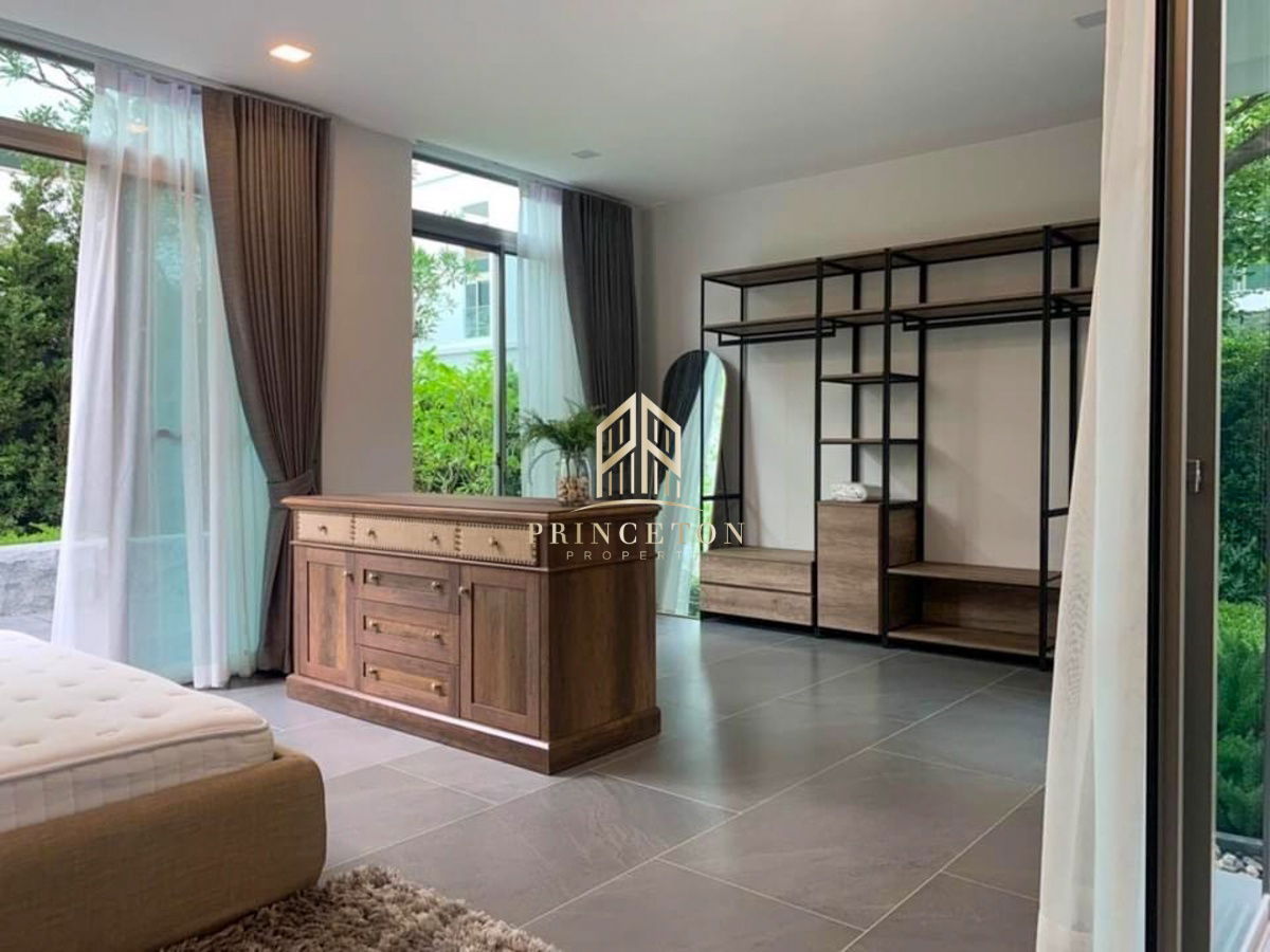 รูป ให้เช่าบ้าน 3 ชั้น วีเว่ พระราม 9 ใกล้โรงเรียน นานาชาติเวลลิงตัน คอลเลจ เฟอร์นิเจอร์ครบ  - รูปที่ 12/43