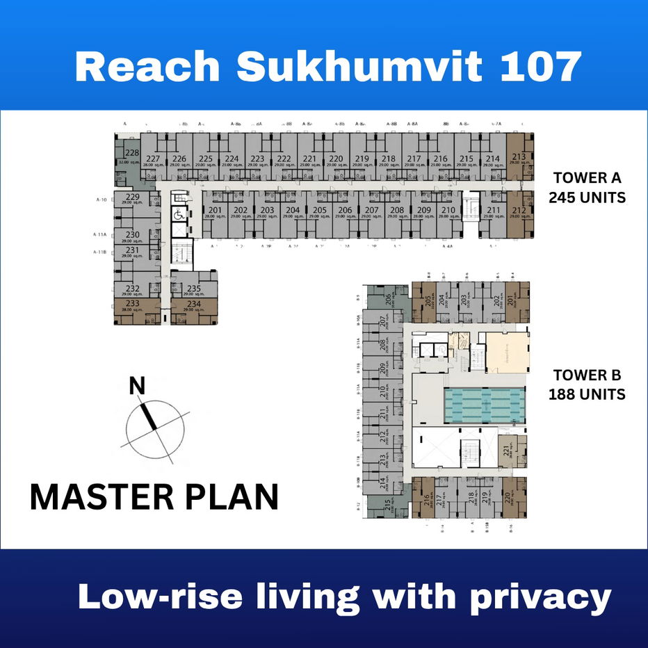 picture Reach Sukhumvit 107 – just 1.4 km from BTS Bearing FQ quota - 4/10