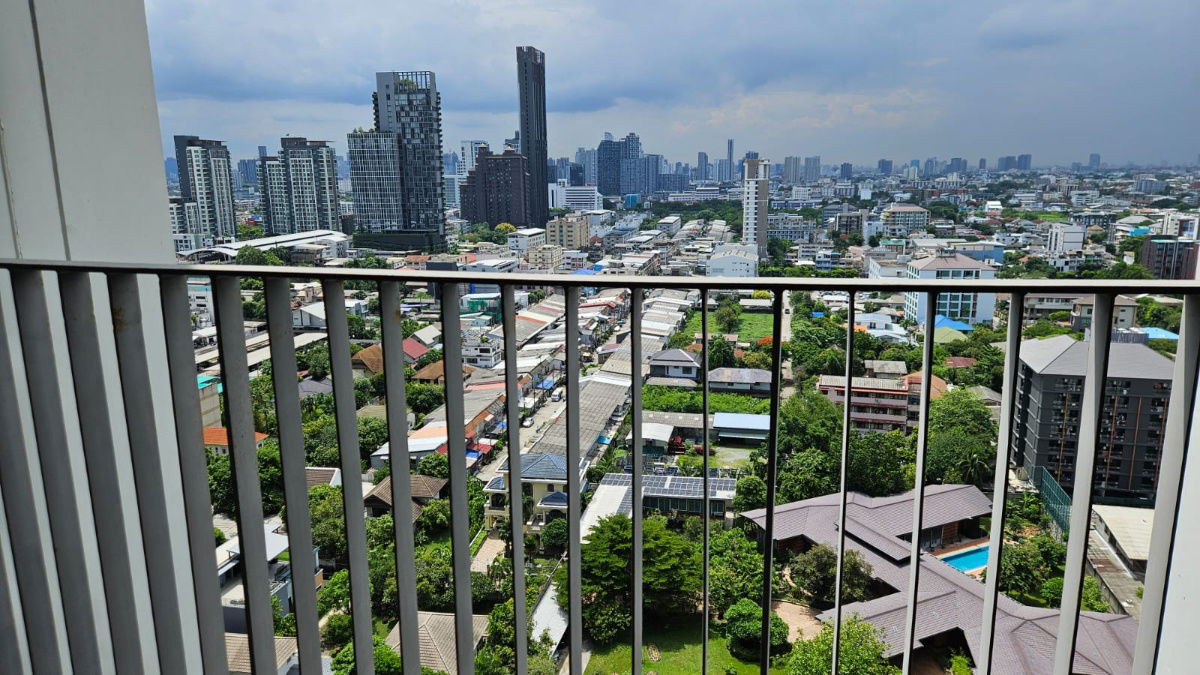 รูป 🍀ให้เช่าคอนโด Whizdom Connect Sukhumvit 101 ใกล้ BTS ปุณณวิถีห้องสวย 30 ตรม.เฟอร์ครบ มีเครื่องซักผ้า เช่าเพียง 16000- - รูปที่ 7/17