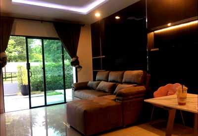 เช่าบ้านเดี่ยว นนทบุรี :  🟢For Rent🟢คณาสิริ - ศาลายา ห้องสวย เฟอร์ครบ ได้ 📱ADD LINE @nathong97 (ตอบ ⚡ 24 Hr) P449