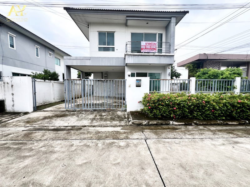 ขายบ้านเดี่ยว : ขายด่วน‼️ ลดแล้ว ลดอีก ลดต่อไม่รอแล้วนะ🔥บ้านเดี่ยว 54 ตรว. เสนาพาร์ควิลล์ รามอินทรา-วงแหวน (เจ้าของเดิมซื้อมาไม่เคยย้ายเข้าอยู่) ราคาต่ำสุดในโครงการ