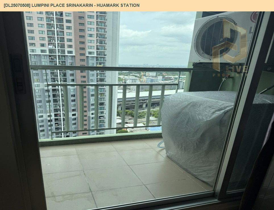 picture MDL25070508 Condo for rent, Lumpini Place Srinakarin - Huamark Station near Airport Rail Link Hua Mak, ready to move in, call urgently 0656133286 LineID @655ebbvc - 19/19