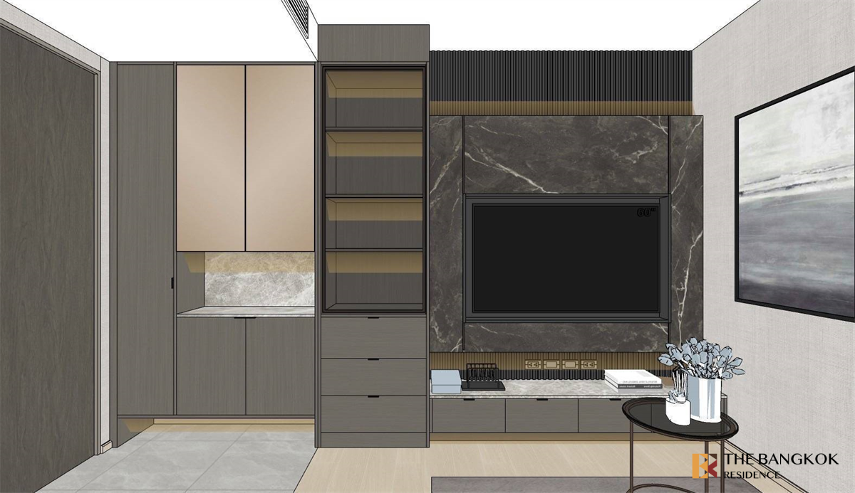 รูป The extro phayathai - rangnam ใกล้ BTS สถานีอนุสาวรีย์ชัยสมรภูมิ ยูนิต Luxury หรูหราแบบไม่ต้องรอ - รูปที่ 5/9