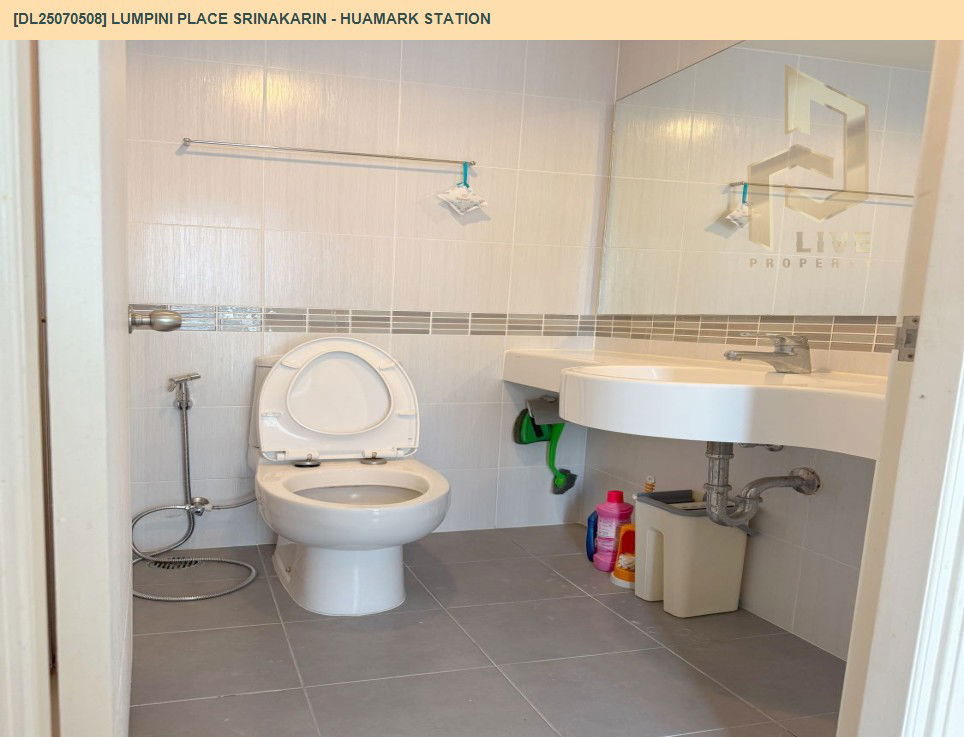 picture MDL25070508 Condo for rent, Lumpini Place Srinakarin - Huamark Station near Airport Rail Link Hua Mak, ready to move in, call urgently 0656133286 LineID @655ebbvc - 12/19
