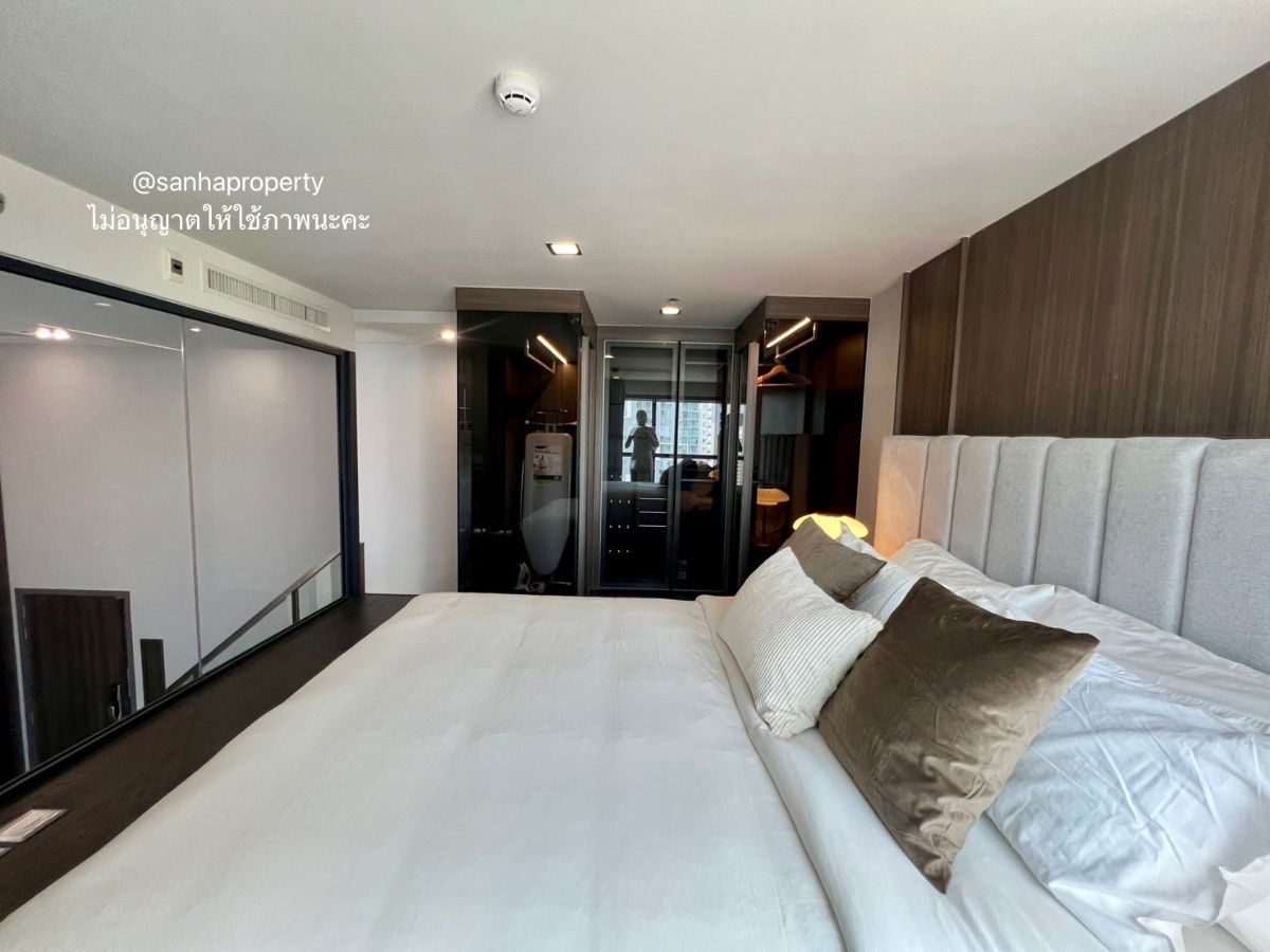 picture Conner Ratchathewi (1Bedroom 1Bathroom) Duplex 51 Sqm. Rent 43k/month ▫️Line: @sanhaproperty📲095-6922871 - 2/10