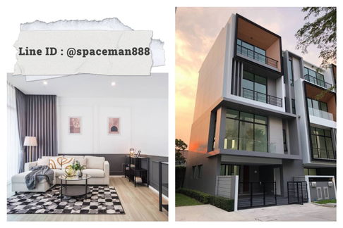💥⭐️ House for rent Nirvana Define Rama 9, beautifully decorated, spacious usable area, good location