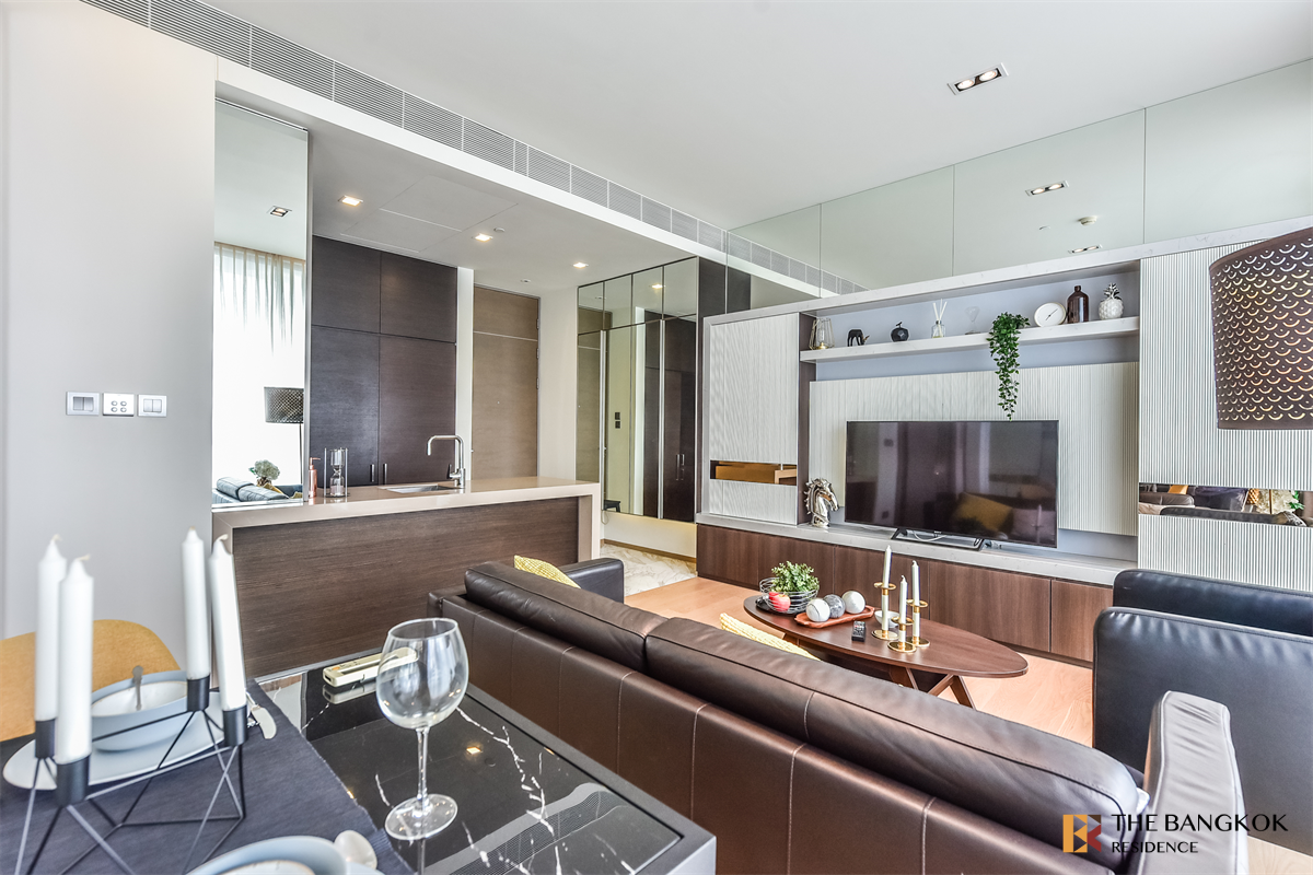 รูป คอนโด Luxury ทำเลใจกลางเมือง ศาลาแดง วัน ใกล้ MRT สถานีลุมพินี - รูปที่ 7/10