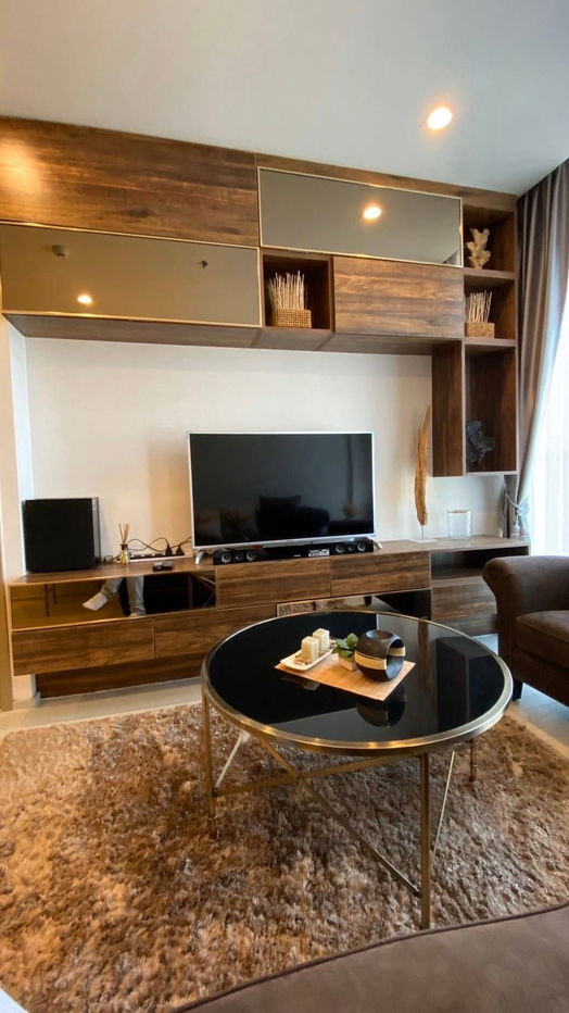 picture ♢ Nice Decoration ♢ Tower B, 30+ Floor | 2 Bedrooms, 75.45 sq.m. | Condo skywalk connect to BTS ploenchit and Central Embassy. - 4/17