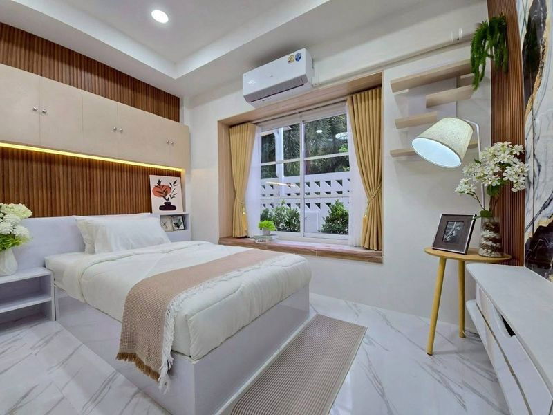 รูป ขายบ้านเดี่ยว โมเดิร์นโฮม โรงโป๊ะ บางละมุง ทำเลดี ใกล้ถนนสุขุมวิท  - รูปที่ 10/20