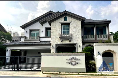 Houses for rent BITEC Bang Na : 🔼🔽 AccomA 📩 Fully Furnished 4 BR House @Nantawan Bangna (AA42939)