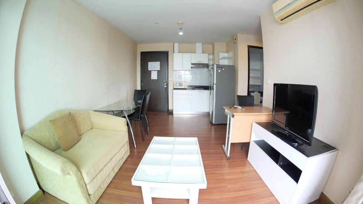 รูป ให้เช่าคอนโด2ห้องนอน 56ตร.ม ห้องใหญ่ ติดถนนรัชดา  - รูปที่ 13/22