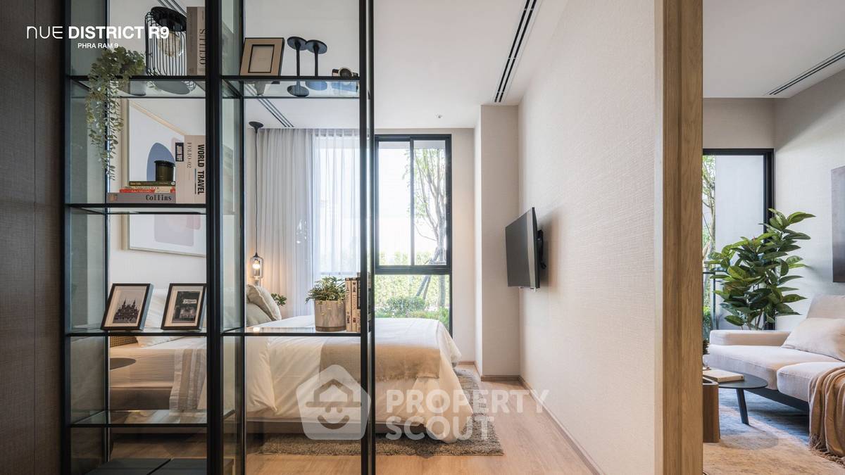 picture 2-BR Condo at Nue District R9 near MRT Phra Ram 9 (ID 2111321) - 2/6
