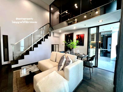 คอนโดให้เช่า : 🔥เช่าด่วน✨คอนเนอร์ ราชเทวี Duplex2 ชั้น สุดหรูตรงปก (1 ห้องนอน 1 ห้องน้ำ) 51 ตรม. เช่าเพียง 43k/เดือน ▫️Line: @sanhaproperty📲095-6922871