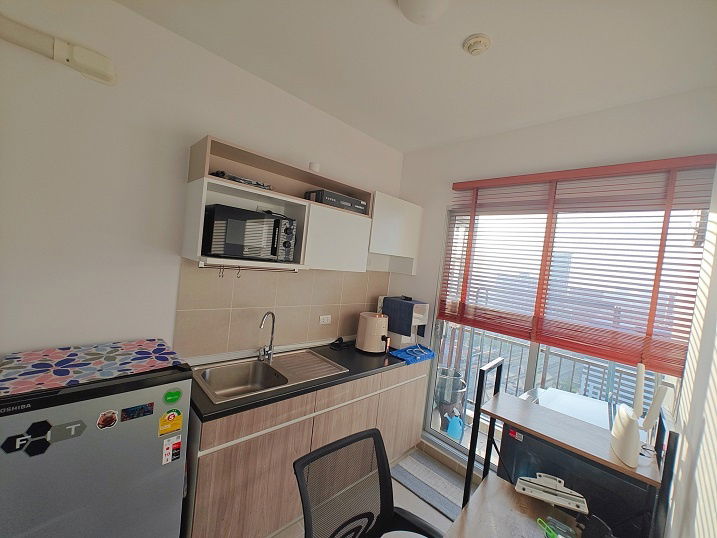 รูป กั้นห้องนอน คอนโด ศุภาลัย เวอเรนด้า รัตนาธิเบศร์ มี 1 ห้องนอน 31 ตรม. ชั้น 28 ของครบ เพียง 7,500 บาท เท่านั้น - รูปที่ 8/11