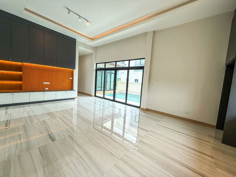 picture Single house for sale, Huai Yai, Phrom, Sriracha, beautiful house with private swimming pool - 6/20